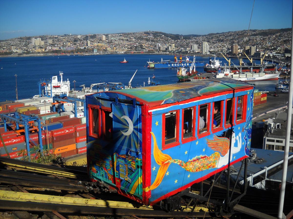 Casa Lastra Hostel Valparaiso Luaran gambar